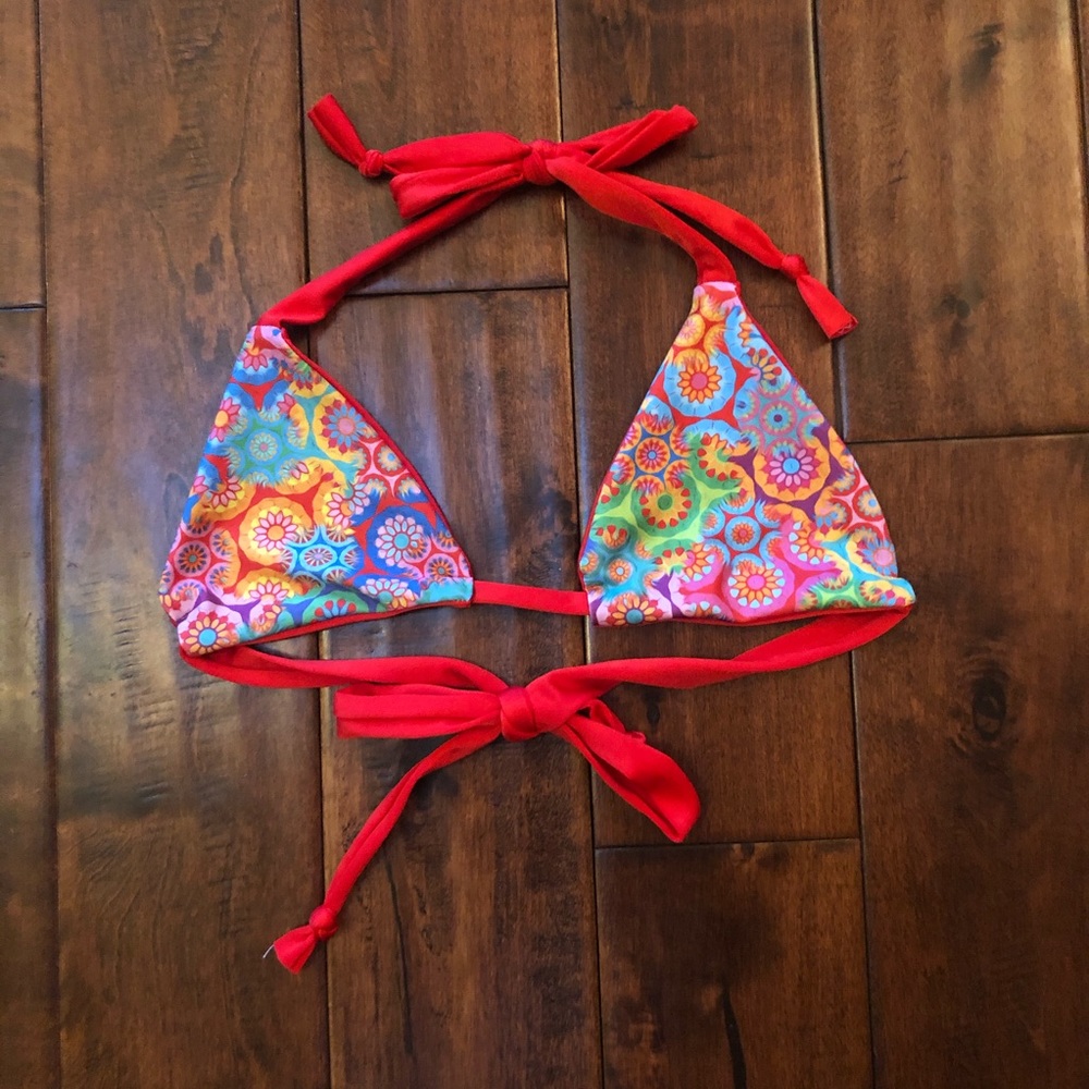 lsea reversible triangle bikini top